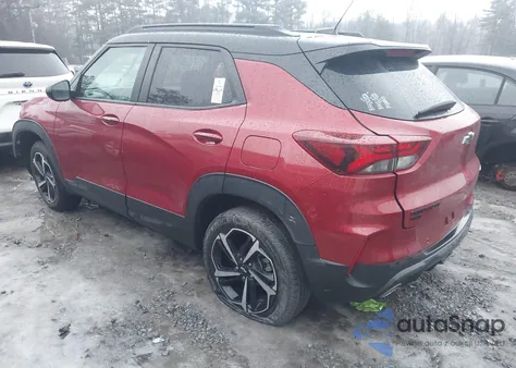 2021 Chevrolet Trailblazer Awd Rs из США, поврежденный, VIN KL79MUSL5MB060163